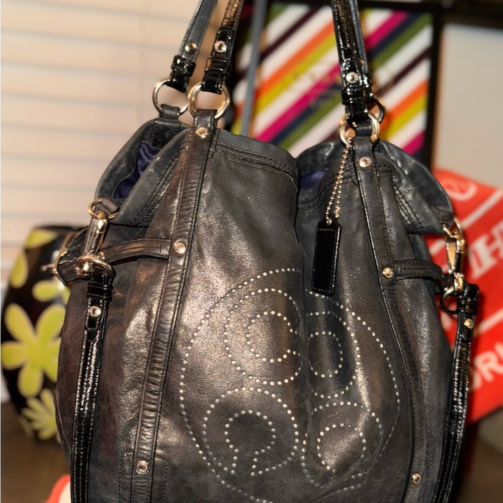 Coach “Audrey” leather Tote Bag